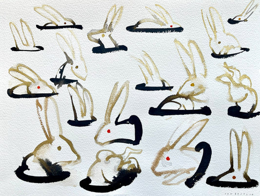 JAN BAJTLIK - THE RABBITS - SOLD 🔴